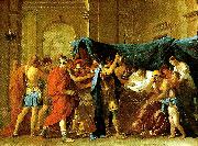 Nicolas Poussin la mort de germanicus painting
